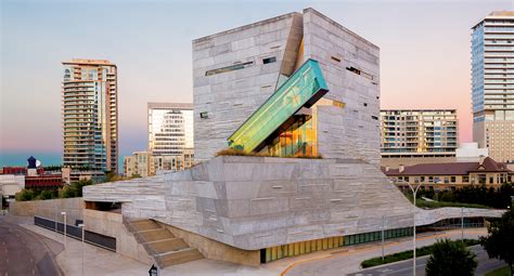 Perot museum of nature and science photos - Museum Facade Cityscape. Share. . Image 6 of 37 from gallery of Perot Museum of Nature and Science / Morphosis Architects. Photograph by Iwan Baan.